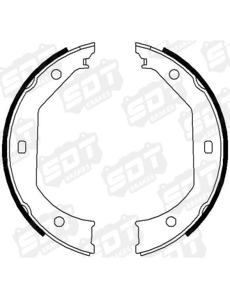 Mordazas de freno de mano High Performance para BMW E46 1 E82 E87 3 E90 3 F31 4 F33