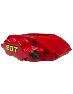 Pinza de freno SDT de 4 pistones ( Derecha ) Color rojo