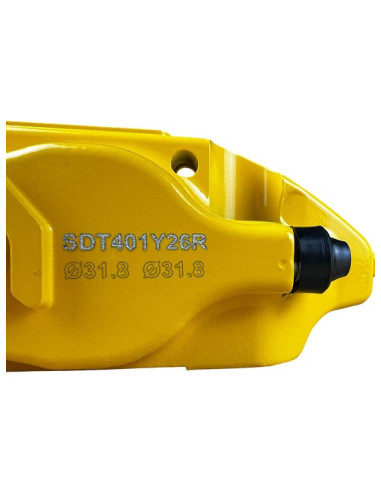 Pinza de freno SDT de 4 pistones ( Derecha ) Color amarillo