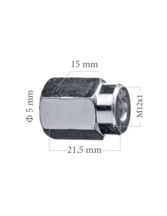 FEMALE 12x100 BRAKE PIPE NUT FITTING TUBE 4.75MM 2