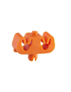 Soporte tubo de freno doble 4,8 mm