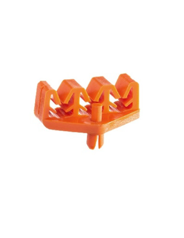 Brake pipe holder clip triple 4,8 -...