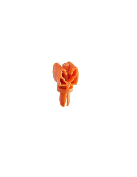 Soporte tubo de freno simple Brake pipe holder clip single 4,8 - 6,35 mm
