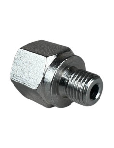 RACOR REDUCTOR ACERO HEMBRA CONVEXA 12x100 a MACHO 3/8" 24UNF