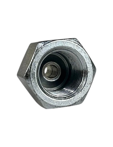 REDUCER UNION ADAPTER FITTING FEMALE CONCAVE 12x100 TO MALE 3/8" 24UNF