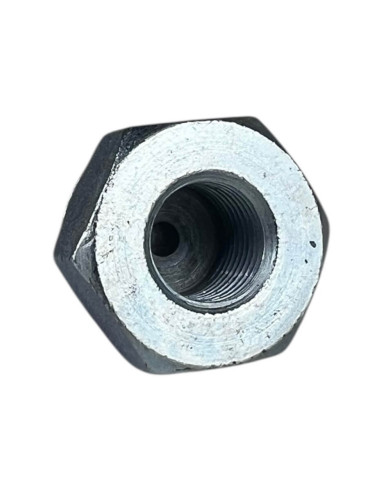 Reducer union adapter steel fitting female concave 10x100 to male 14x150