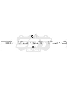 Sensor de desgaste trasero BMW M2 G42 M3 G20 M4 G22 (ref. 2133900) 2