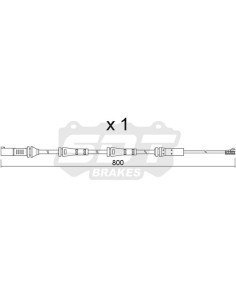 Sensor de desgaste trasero para BMW 2 G42 3 G20 G21 4 G22 G26 i4 G26 Z4 G29