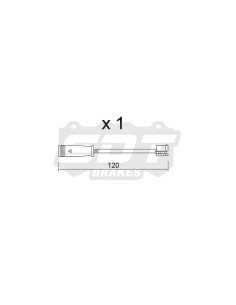 Sensor de desgaste delantero para MERCEDES AMG GT C190 R190 X290 C63 W204 C204 C205 S205 E W211 W212