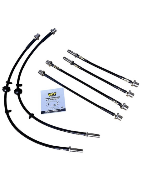 SET 6 LATIGUILLOS METÁLICOS SUZUKI SWIFT V SPORT