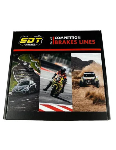 Juego de 4 Latiguillos Metálicos Ford Focus Mk2 2.5i 20V Turbo ST 225HP