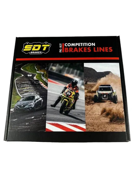 Juego de 4 Latiguillos Metálicos Ford Focus Mk2 2.5i 20V Turbo ST 225HP