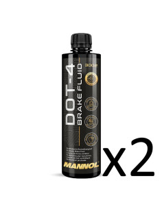 Pack 2x DOT4 brakefluid (2x 450ml)