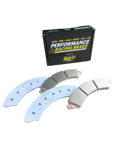 Pastillas delanteras UTV Racing Sinter RS-43 Polaris RZR Pro, RZR PRO S, OE 2207667 2211640 2
