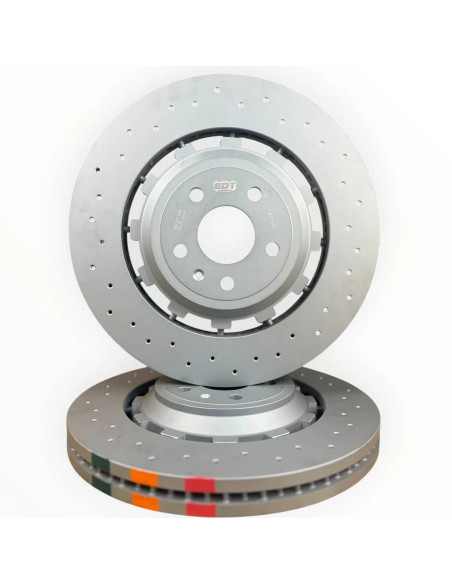 Discos Delanteros Sport OEM+ 2P Series (Perforado) Ø370 Audi RS3 Sedán 8VS 8VM 2.5 quattro