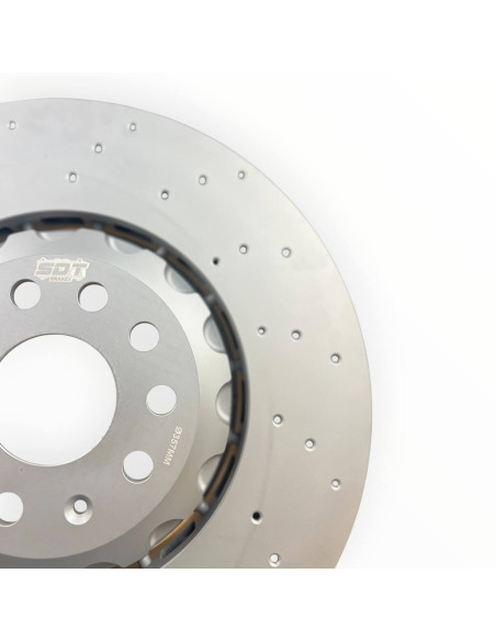 Discos Delanteros Sport OEM+ 2P Series (Perforado) Ø357 Audi S3 8Y CUPRA Leon VZ VW Golf 8 R Tiguan R 4motion