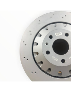 SDT OEM+ Sport front brake discs 2P Series (Drilled) Ø370 Audi RS3 Sportback 8VA 8VF 2.5 Quattro 2