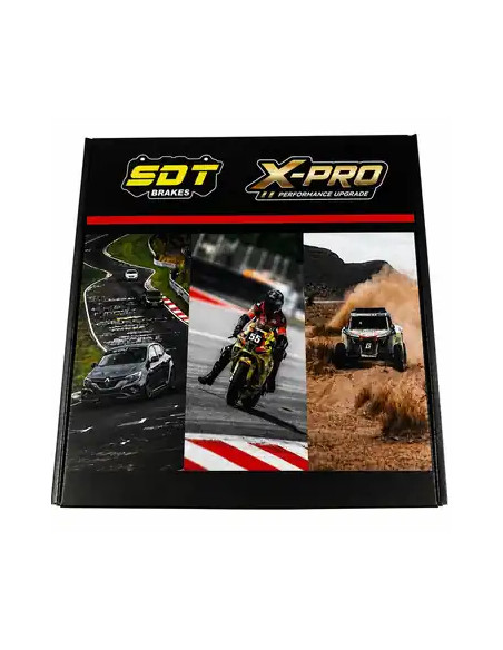 Juego de 4 latiguillos metálicos SDT X-PRO para BMW Serie 4 F32 / F33 / F36 (Excepto M4)