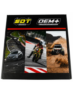 Juego de 6 latiguillos metálicos SDT OEM+ para Nissan GT-R R35