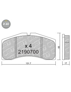 PASTILLAS DE FRENO DELANTERAS TRASERAS HIGH PERFORMANCE S50 AUDI 80 RS2 PORSCHE 911 996 959 968 STOPTECH ST40