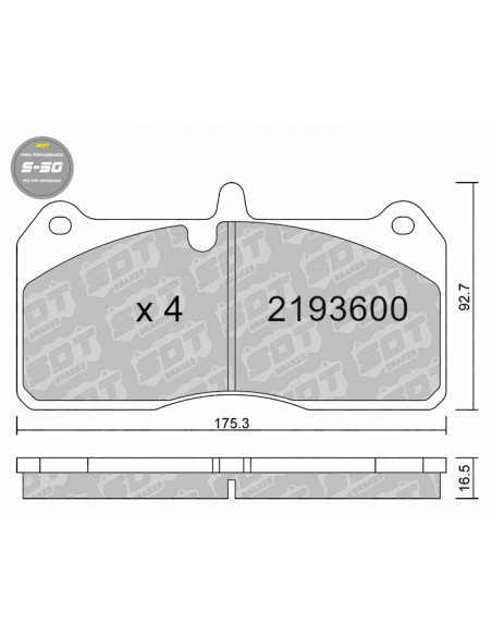 PASTILLAS DE FRENO HIGH PERFORMANCE S50 AP RACING PRO5000 Radical CP8520 CP8521 CP8522 CP9560 CP9561 CP9562