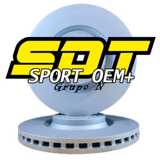 Discos Delanteros Sport Oem+ (G.N) Ø345 A3 S3 8P Seat Leon Cupra 1P Skoda Octavia Rs 1Z Vw Golf V R32 Golf Vi R Sciroco R
