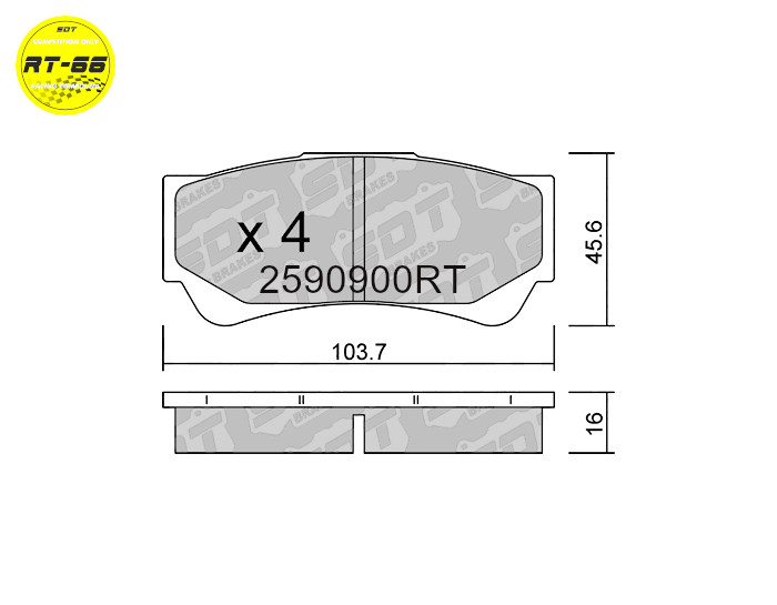 Pastillas De Freno Racing Rt66 Dallara Formula F3 F4 F308 F312 F317 07.A262.20 B10 Family Xa6.S0.01/04 — Los mejores pilotos