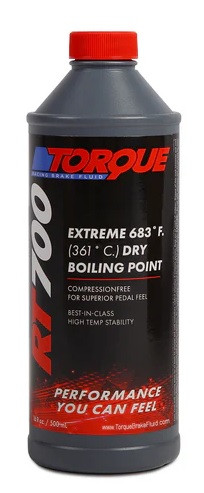 Líquido De Frenos Competicion Torque RT700 (Seco 361º / Húmedo 226º) (500Ml) — Tipos de frenos: guía técnica para 2026