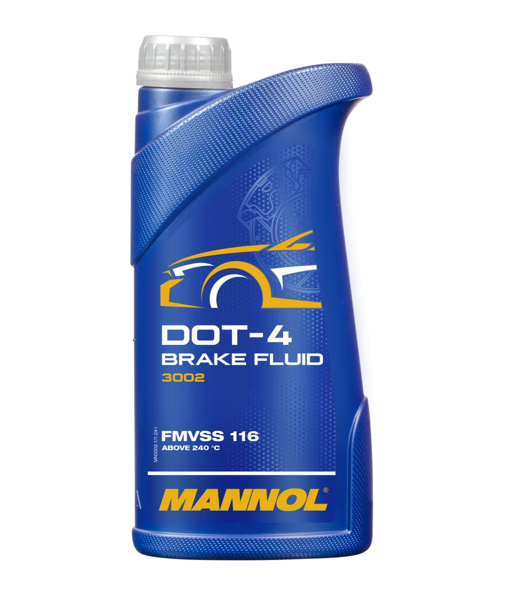 Liquido de frenos sintético DOT4 (Seco 240º) (1L) — Tipos de líquido de frenos: DOT3, DOT4, DOT5 y Racing comparados en 2026