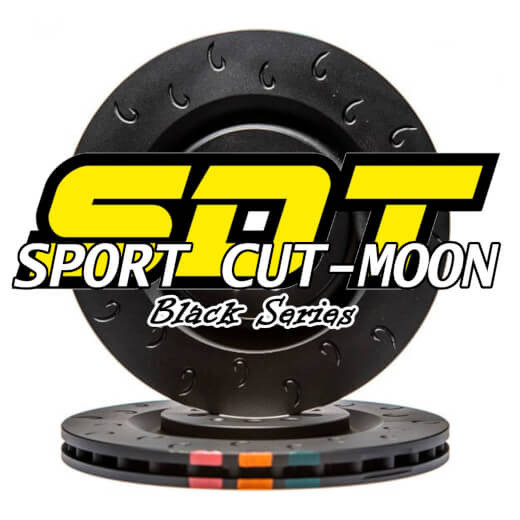 Discos de freno delanteros Cut Moon Ø340 Renault Megane III 2.0 RS 250 RS 265 — Mejores frenos para coches: cómo elegir en