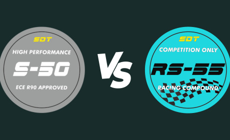 Composición y diferencias técnicas entre los compuestos High Performance S50 y Racing RS55 de SDT Brakes